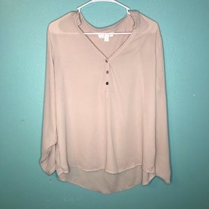 Cream colored Lumiere Blouse